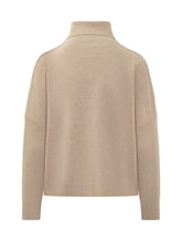 Kujten Beige Cashmere Turtleneck Sweater - COLLEZIONE TEAM EC | $store$
