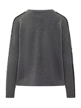 Kujten Grey Cashmere Crew Neck Sweater - COLLEZIONE TEAM EC | $store$