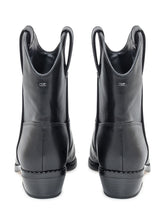 Michael Kors Noemie Bootie Black Leather Boots - COLLEZIONE TEAM EC | $store$