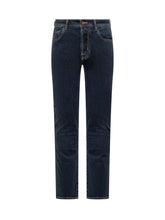 Jacob Cohen Slim Fit Blue Denim Jeans - COLLEZIONE TEAM EC | $store$