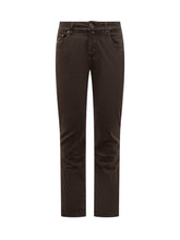Jacob Cohen Brown Slim Fit Trousers - COLLEZIONE TEAM EC | $store$