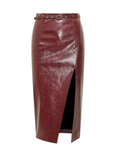 Simona Corsellini Faux Leather Pencil Skirt - COLLEZIONE TEAM EC | $store$