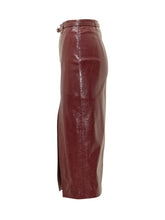 Simona Corsellini Faux Leather Pencil Skirt - COLLEZIONE TEAM EC | $store$