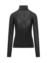 Simona Corsellini Black Tulle Turtleneck - COLLEZIONE TEAM EC | $store$