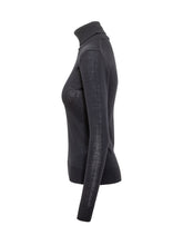 Black Sheer Turtleneck Simona Corsellini - COLLEZIONE TEAM EC | $store$