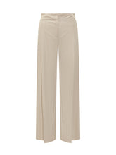 Simona Corsellini Beige Wide-Leg Trousers - COLLEZIONE TEAM EC | $store$