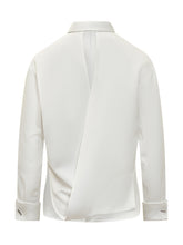 Simona Corsellini White Shirt with Black Bow - COLLEZIONE TEAM EC | $store$