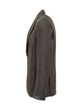 Barba Brown Wool Prince of Wales Jacket - Barba Jacket | $store$