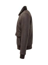 Barba Jacket Giacca in Pelle con Collo in Shearling - Abbigliamento Uomo | $store$