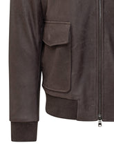 Barba Jacket Giacca in Pelle con Collo in Shearling - Abbigliamento Uomo | $store$