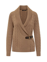 Lauren Ralph Lauren Camel Belted Cardigan - COLLEZIONE TEAM EC | $store$