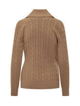 Lauren Ralph Lauren Camel Belted Cardigan - COLLEZIONE TEAM EC | $store$