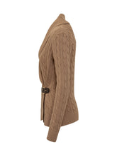 Lauren Ralph Lauren Camel Belted Cardigan - COLLEZIONE TEAM EC | $store$