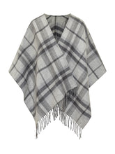 Poncho Scozzese Grigio Lauren Ralph Lauren - Accessori Donna | $store$