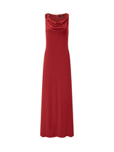 Lauren Ralph Lauren Red Long Dress with Draped - COLLEZIONE TEAM EC | $store$