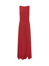 Lauren Ralph Lauren Red Long Dress with Draped - COLLEZIONE TEAM EC | $store$