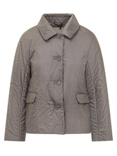 Max Mara short grey padded jacket - COLLEZIONE TEAM EC | $store$