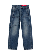 Diesel Kids Blue Cargo Jeans - COLLEZIONE TEAM EC | $store$