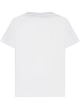 Diesel Kids White T-Shirt with Sequin Logo - COLLEZIONE TEAM EC | $store$