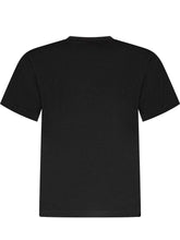 Diesel Kids T-shirt Nera con Maxi Logo Oval D - Abbigliamento Bambini | $store$