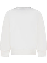 Diesel Kids White Sweatshirt with Distressed Logo - COLLEZIONE TEAM EC | $store$