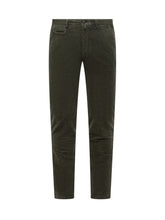 Briglia Green Slim Velvet Trousers - Briglia | $store$