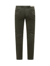 Briglia Green Slim Velvet Trousers - Briglia | $store$