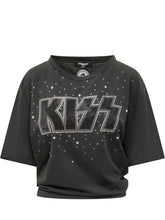DSquared2 Black KISS Logo T-Shirt - COLLEZIONE TEAM EC | $store$