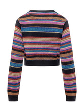 DSquared2 Multicolor Striped Cardigan - COLLEZIONE TEAM EC | $store$