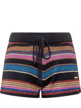 Dsquared2 Shorts a Righe Multicolor con Coulisse - Abbigliamento Donna | $store$