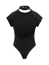 Dsquared2 Body Nero con Stampa e Laccio al Collo - Abbigliamento Donna | $store$