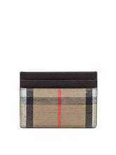Burberry Check Card Holder with Logo Detail - Burberry | $store$