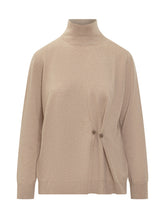 Fabiana Filippi Turtleneck with Draped Detail - COLLEZIONE TEAM EC | $store$