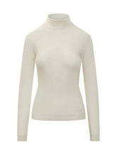 Fabiana Filippi Ivory Lurex Turtleneck - COLLEZIONE TEAM EC | $store$