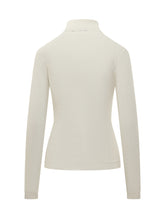 Fabiana Filippi Ivory Lurex Turtleneck - COLLEZIONE TEAM EC | $store$