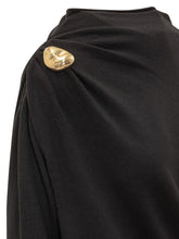 Black Draped Dress by Fabiana Filippi - COLLEZIONE TEAM EC | $store$