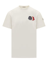 White Tricolor Logo T-shirt Moncler - COLLEZIONE TEAM EC | $store$