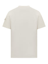 White Logo Patch T-shirt Moncler - COLLEZIONE TEAM EC | $store$