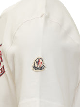 White Logo Patch T-shirt Moncler - COLLEZIONE TEAM EC | $store$