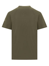 Green Logo Patch T-shirt Moncler - COLLEZIONE TEAM EC | $store$