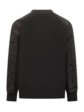 Moncler Felpa con Dettagli Tecnici - Abbigliamento Uomo | $store$