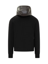 Moncler Cardigan con Pannello Imbottito e Cappuccio - Abbigliamento Uomo | $store$