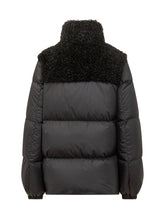 Moncler Piumino con Inserti in Shearling - Abbigliamento Donna | $store$
