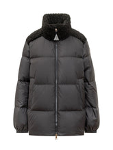 Moncler Piumino con Inserti in Shearling - Abbigliamento Donna | $store$