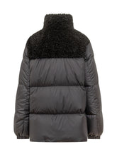 Moncler Piumino con Inserti in Shearling - Abbigliamento Donna | $store$