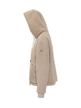Moncler Giacca Reversibile in Shearling Beige - Abbigliamento Donna | $store$