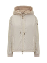 Moncler Giacca Reversibile in Shearling Beige - Abbigliamento Donna | $store$