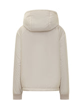 Moncler Giacca Reversibile in Shearling Beige - Abbigliamento Donna | $store$