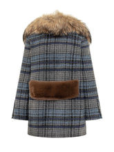 Ava Adore checked coat with collar - Ava Adore | $store$