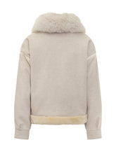 Ava Adore beige shearling jacket - Ava Adore | $store$